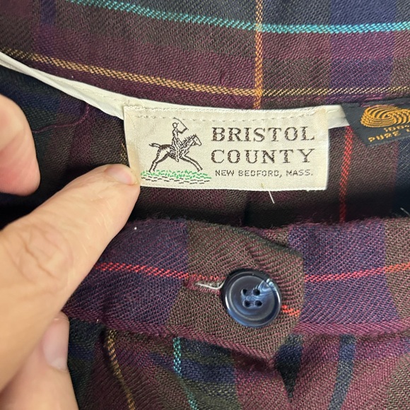 Bristol County Vintage wool Skirt - Picture 3 of 5
